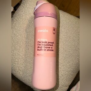 Owala x Starbucks Pink Limited Edition 24oz Insulated Water Bottle